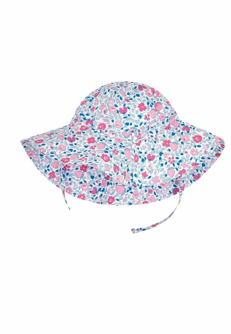 JoJo Maman Bébé DITSY FLOPPY SUN - Kalap - pink ladybird ditsy floral