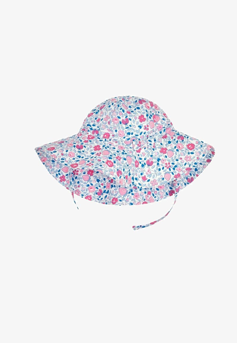 JoJo Maman Bébé DITSY FLOPPY SUN - Kalap - pink ladybird ditsy floral