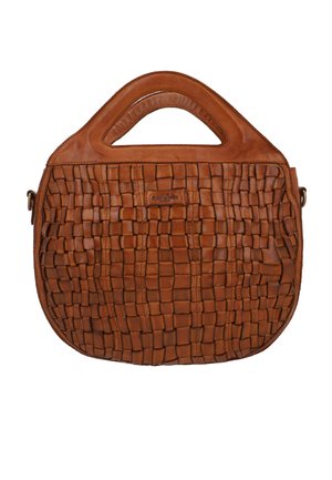ALVON - Skuldertasker - cognac
