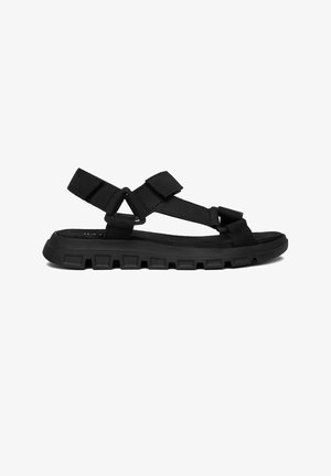 BADURA, BADURA MEN'S SANDALS BLACK - Walking sandals - black