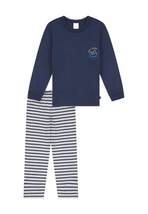 SET - Pyjama - dunkelblau