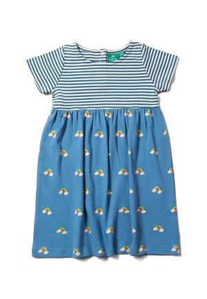 EASY PEASY SUMMER - Jersey dress - blue