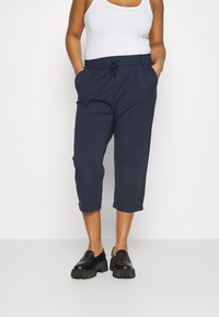 ONLY Carmakoma - CARGOLDTRASH CLASSIC - Trousers - night sky Thumbnail Image 1
