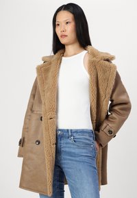 ONLY ONLYLVA BONDED COAT  - Cappotto classico - otter/tannin