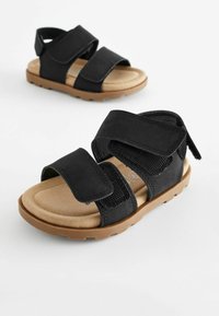 Next DOUBLE FASTENING - Sandaler - black