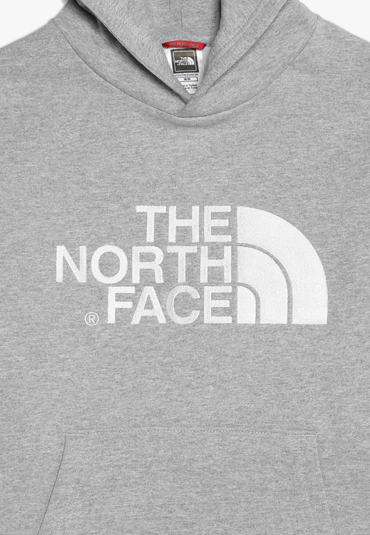 The North Face Drew Peak Hoodie Unisex Sweatshirt Light Grey Heather Mottled Light Grey Zalando De