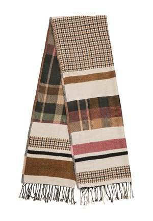 ORNÉE D’UN MÉLANGE DE MOTIFS - Sjaal - sandfarben