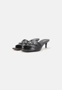 MICHAEL Michael Kors REBECCA MULE - Pantoletai su kulnu - black
