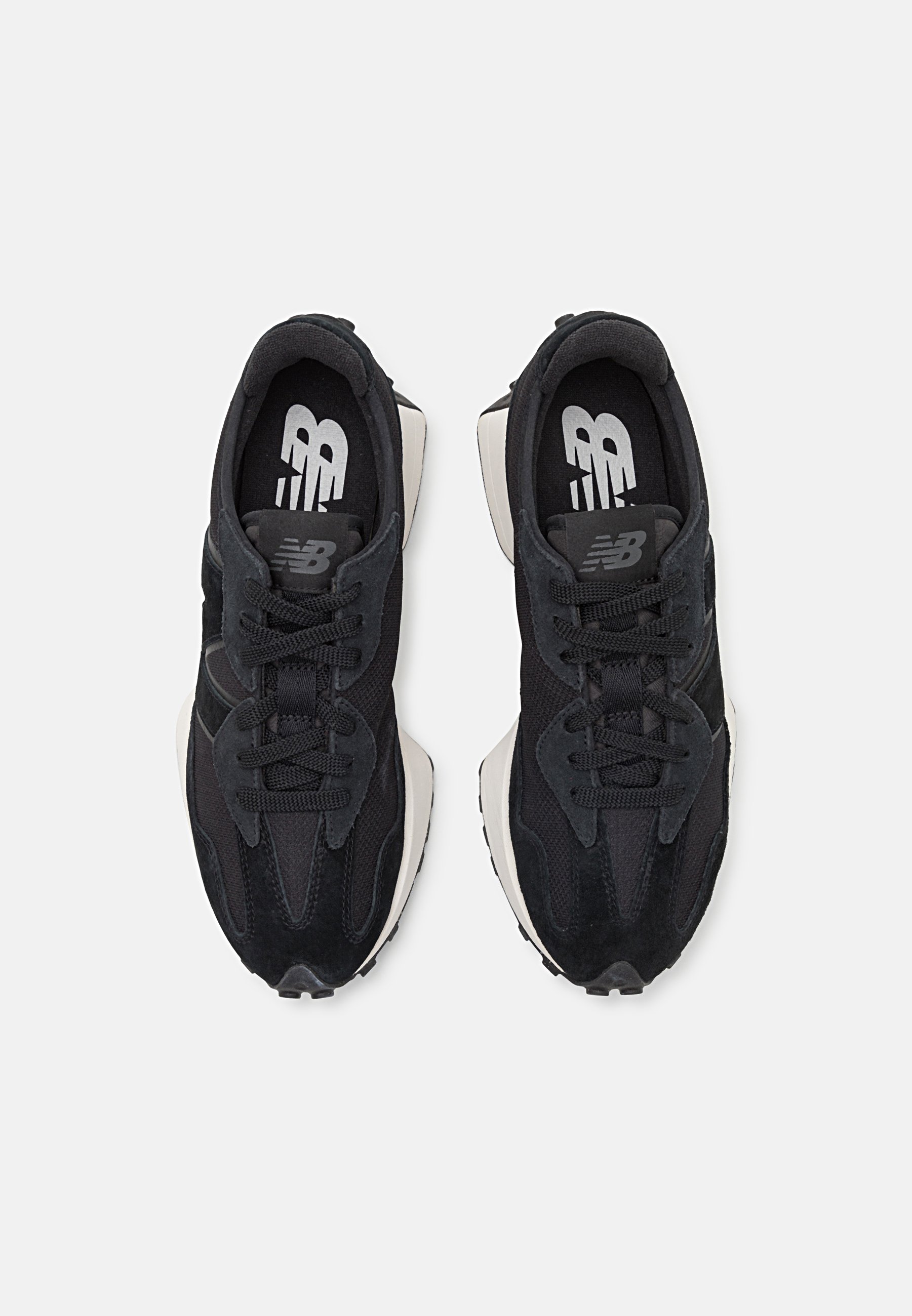 New Balance U327 UNISEX - Trainers - black - Zalando.co.uk