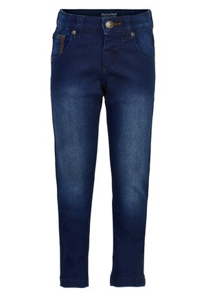 POWER  - Džíny Straight Fit - dark blue denim