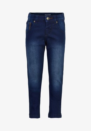 POWER  - Džíny Straight Fit - dark blue denim