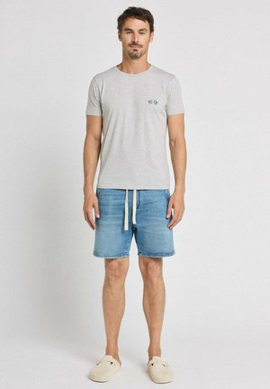 PULLIN SHORT LOOSE SUD - Short en jean - bleu