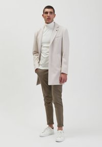 Gianni Lupo ESSENSIAL SOFT TOUCH TURTLENECK  - Maglione - panna