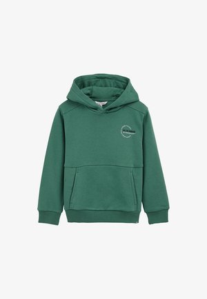 RIDGE - Pulover s kapuco - turquoise