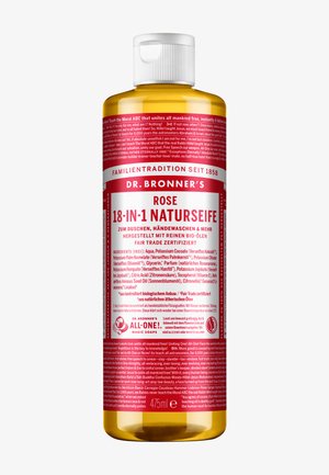 Dr. Bronner´s 18-IN-1 LIQUID SOAP ROSE - Sapone liquido