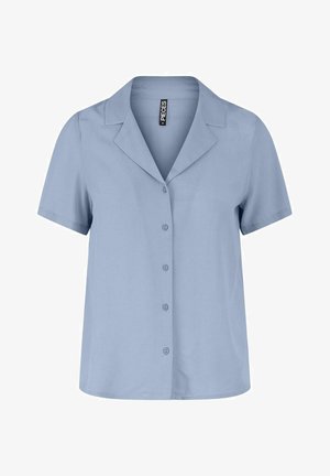 Button-down blouse - kentucky blue