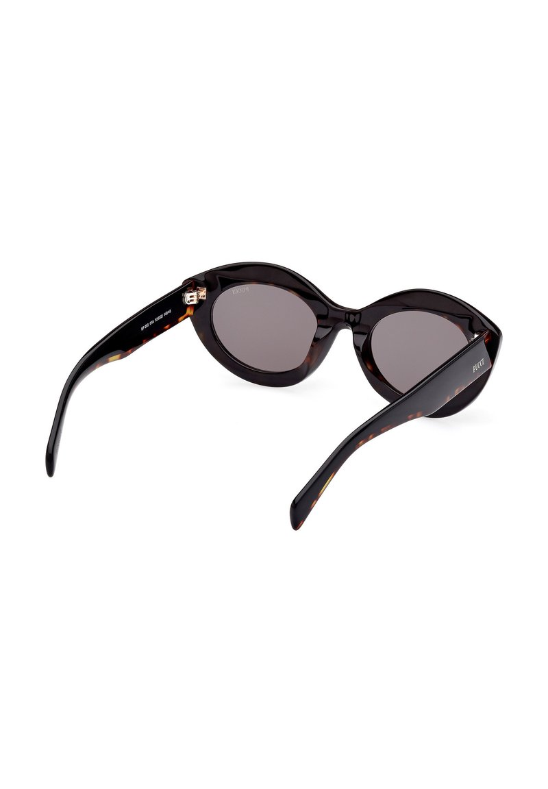 Emilio Pucci Black Cat-Eye Sunglasses with Dark Lenses Black Cat Eye Acetate Sunglasses main image 3