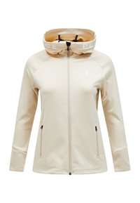 W RIDER ZIP HOOD - Flīsa jaka - beige