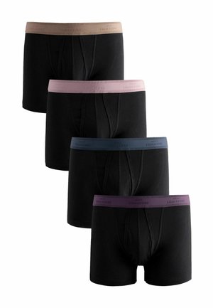 SIGNATURE A-FRONTS FOUR PACK - Underkläder - black blue purple waistbands