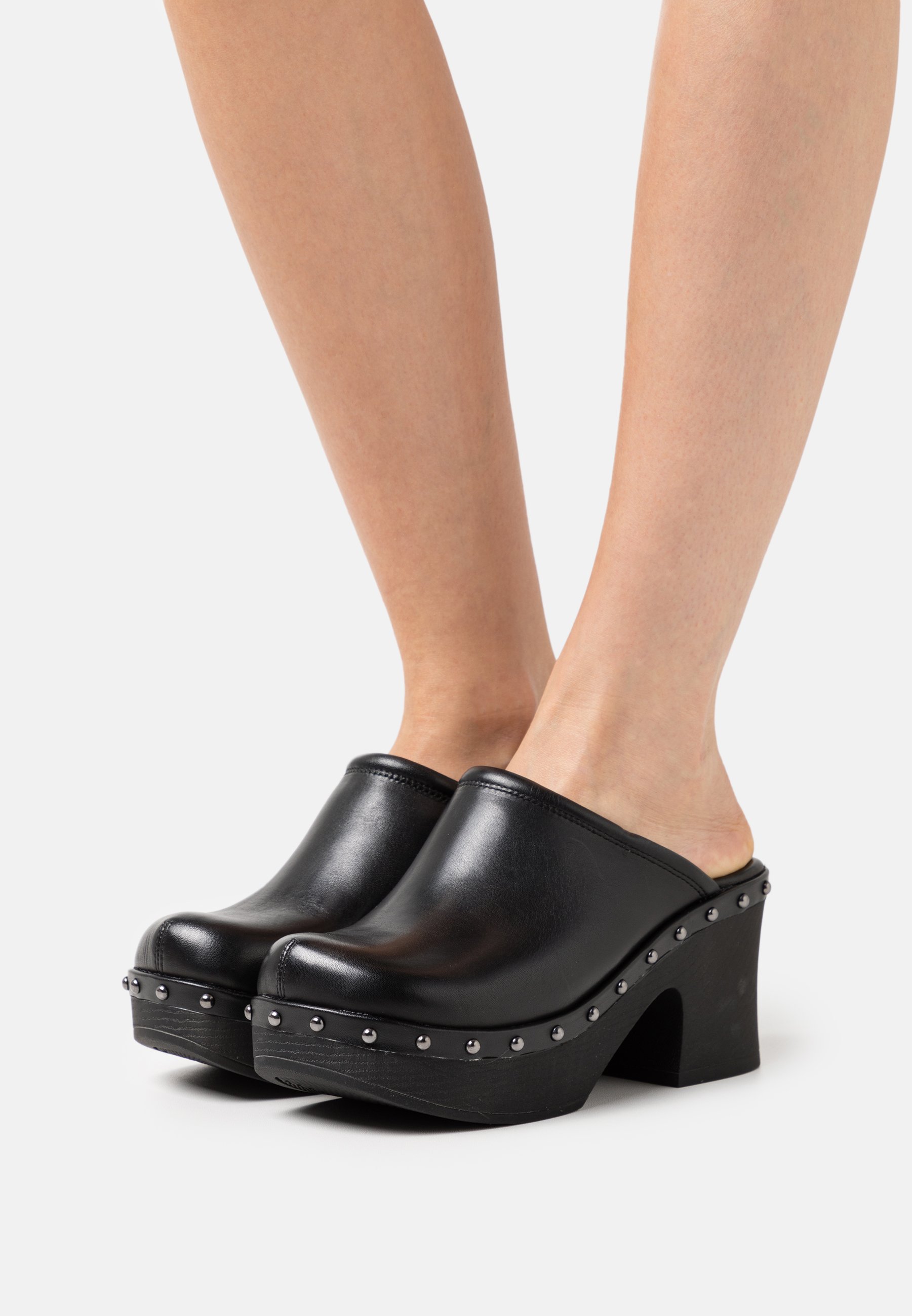 Anna Field LEATHER - Sandalias - black/negro - Zalando.es