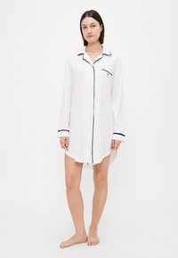Polo Ralph Lauren SLEEPSHIRT - Νυχτικό - white cloud