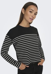 JDY JDYBOLD JRS ATK NOOS - Longsleeve - black/cloud dancer