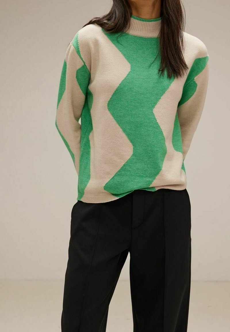 Street One Pullover - green