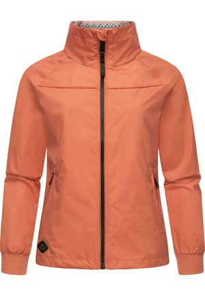 APOLA - Regenjacke / wasserabweisende Jacke - brick red