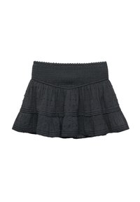 A-snit nederdel - black