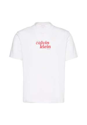Calvin Klein Jeans, T-shirts print - bright white