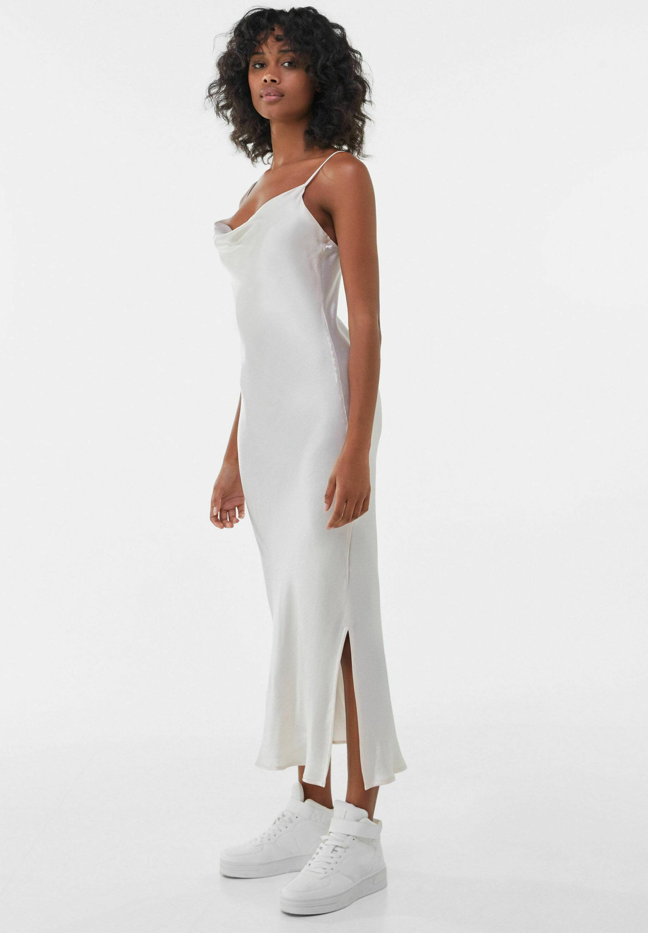 zalando white dress
