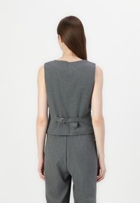 Hollister Co. LONGER LENGTH VEST - Liemenė - heather