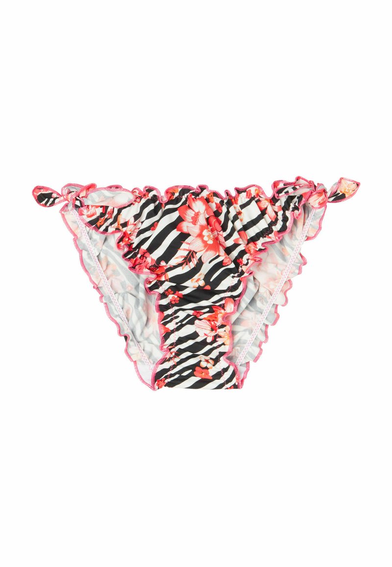 Set 3 Slip Per Bambini Petit Bateau In Cotone - Stampa Zebra, Multicolore, Taglia 8 Anni, Confortevole E Divertente