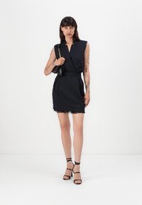 Pinko LIEVITO - Vestito casual - blu/bianco