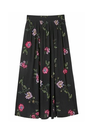 REGULAR FIT  - A-Linien-Rock - black spring floral