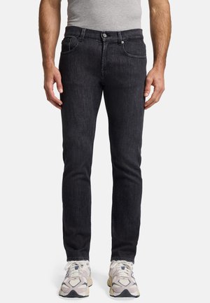 Slim fit jeans - black