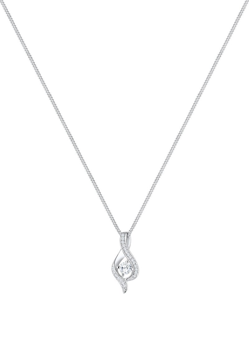 Damen Halsketten | Elli Infinity Symbol Zirkonia Amoureux Halskette weiß - YE07044 Damen Halsketten | Elli Infinity Symbol Zirkonia Amoureux Halskette weiß - YE07044