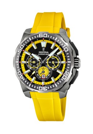 Chronograph watch - yellow