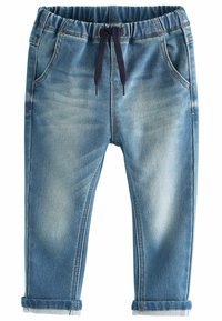 Next SUPER SOFT PULL-ON JEANS WITH STRETCH 2 PACK - Liibuvad teksad - blue black denim