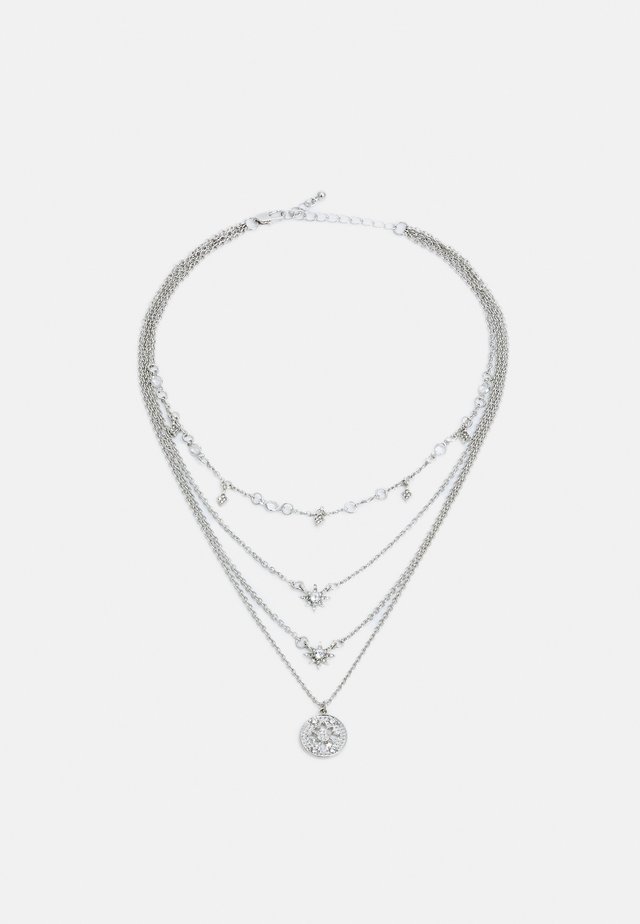 PCSKY COMBI NECKLACE - Kaulakoru - silver-coloured