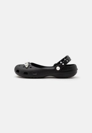 Crocs CLASSIC - Ballerines à brides arrière - black
