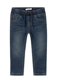 Não selecionado, vintage dark blue denim