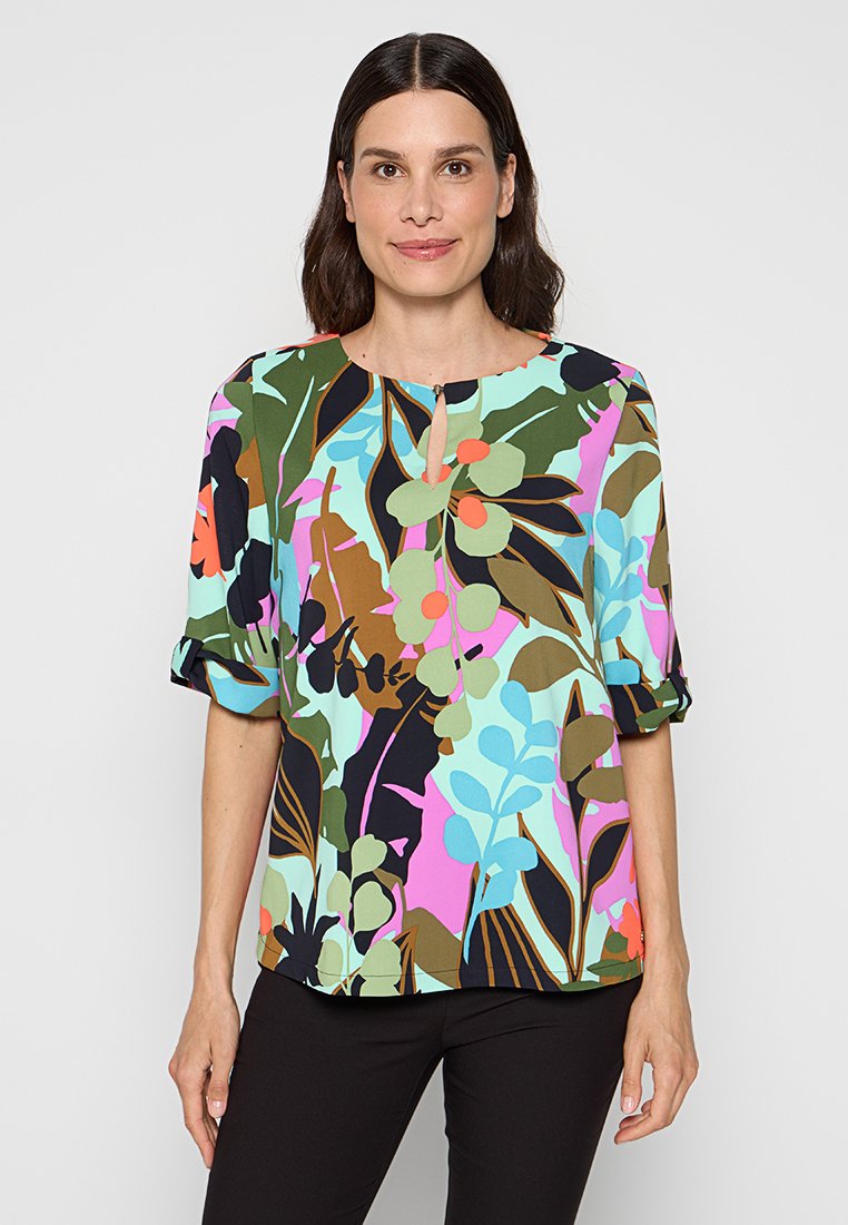 Marc Cain Blouse meerkleurig Marc Cain Blouse meerkleurig
