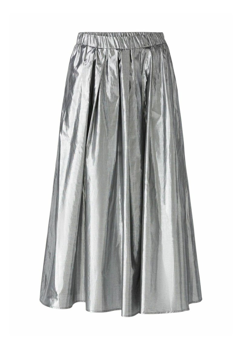 Jupe courte argentée Femme - The kooples