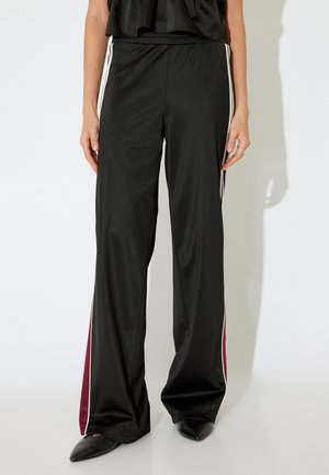 Koton X İNJI - WIDE LEG - Trainingsbroek - black