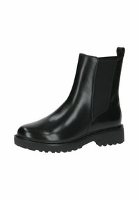 Caprice Platform ankle boots - black nappa