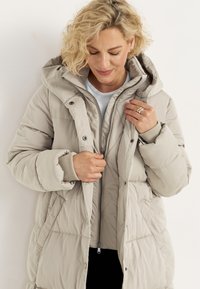 Cellbes of Sweden LONG WITH DOUBLE OPENING - Vinterfrakke - beige