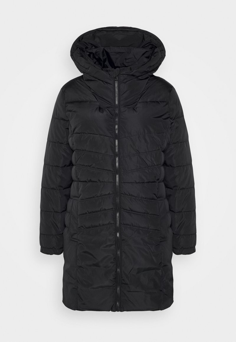 CAPSULE by Simply Be Wintermantel zwart