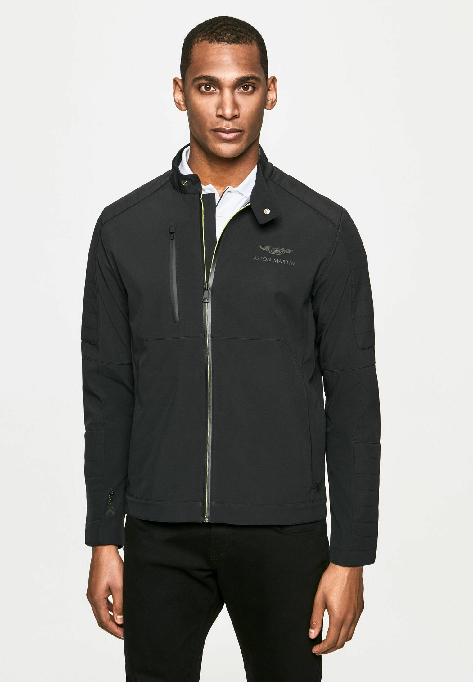 Hackett Aston Martin Racing AMR TRANSMISSION - Chaqueta de entretiempo -  black/negro - Zalando.es