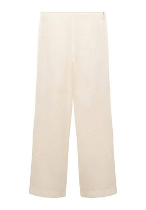 Mango Trousers - mottled beige